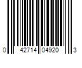 Barcode Image for UPC code 042714049203