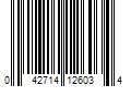 Barcode Image for UPC code 042714126034