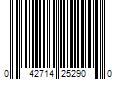 Barcode Image for UPC code 042714252900