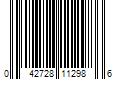 Barcode Image for UPC code 042728112986