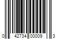 Barcode Image for UPC code 042734000093