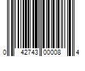 Barcode Image for UPC code 042743000084