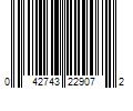 Barcode Image for UPC code 042743229072