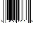 Barcode Image for UPC code 042743230160