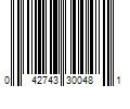 Barcode Image for UPC code 042743300481