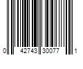 Barcode Image for UPC code 042743300771