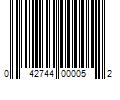 Barcode Image for UPC code 042744000052