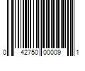 Barcode Image for UPC code 042750000091