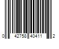 Barcode Image for UPC code 042758404112