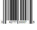 Barcode Image for UPC code 042777300075