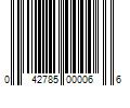 Barcode Image for UPC code 042785000066