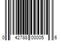 Barcode Image for UPC code 042788000056