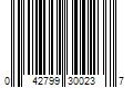 Barcode Image for UPC code 042799300237