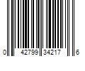 Barcode Image for UPC code 042799342176