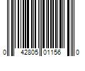 Barcode Image for UPC code 042805011560