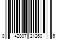 Barcode Image for UPC code 042807212606