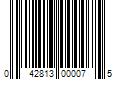 Barcode Image for UPC code 042813000075