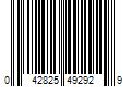 Barcode Image for UPC code 042825492929