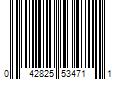 Barcode Image for UPC code 042825534711