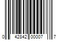 Barcode Image for UPC code 042842000077