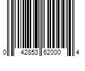 Barcode Image for UPC code 042853620004