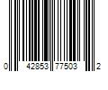 Barcode Image for UPC code 042853775032