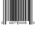 Barcode Image for UPC code 042877000059