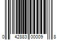 Barcode Image for UPC code 042883000098