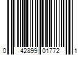 Barcode Image for UPC code 042899017721