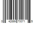 Barcode Image for UPC code 042899700715