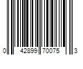 Barcode Image for UPC code 042899700753