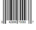 Barcode Image for UPC code 042899700937