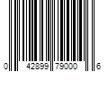 Barcode Image for UPC code 042899790006