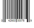 Barcode Image for UPC code 042900000759