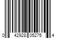 Barcode Image for UPC code 042928052754