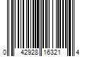 Barcode Image for UPC code 042928163214