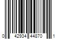 Barcode Image for UPC code 042934448701