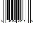 Barcode Image for UPC code 042934450179