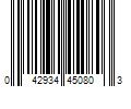 Barcode Image for UPC code 042934450803