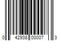 Barcode Image for UPC code 042938000073