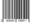 Barcode Image for UPC code 0429400099511