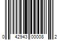 Barcode Image for UPC code 042943000082