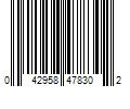 Barcode Image for UPC code 042958478302