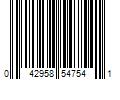 Barcode Image for UPC code 042958547541