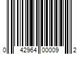 Barcode Image for UPC code 042964000092