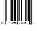 Barcode Image for UPC code 042965248257