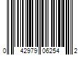 Barcode Image for UPC code 042979062542