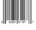 Barcode Image for UPC code 042981611677