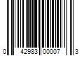 Barcode Image for UPC code 042983000073