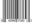 Barcode Image for UPC code 042999073603